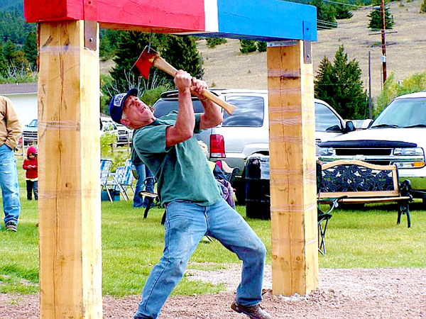 Spike Driving! Miners Union Day in September