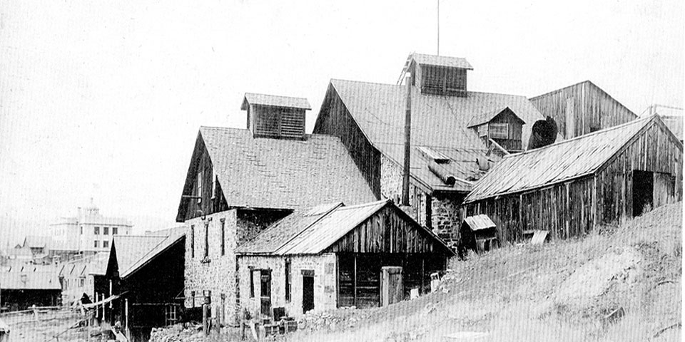 Hope Mill Built in 1867 ✯ Largest Quartz Mill in Montana